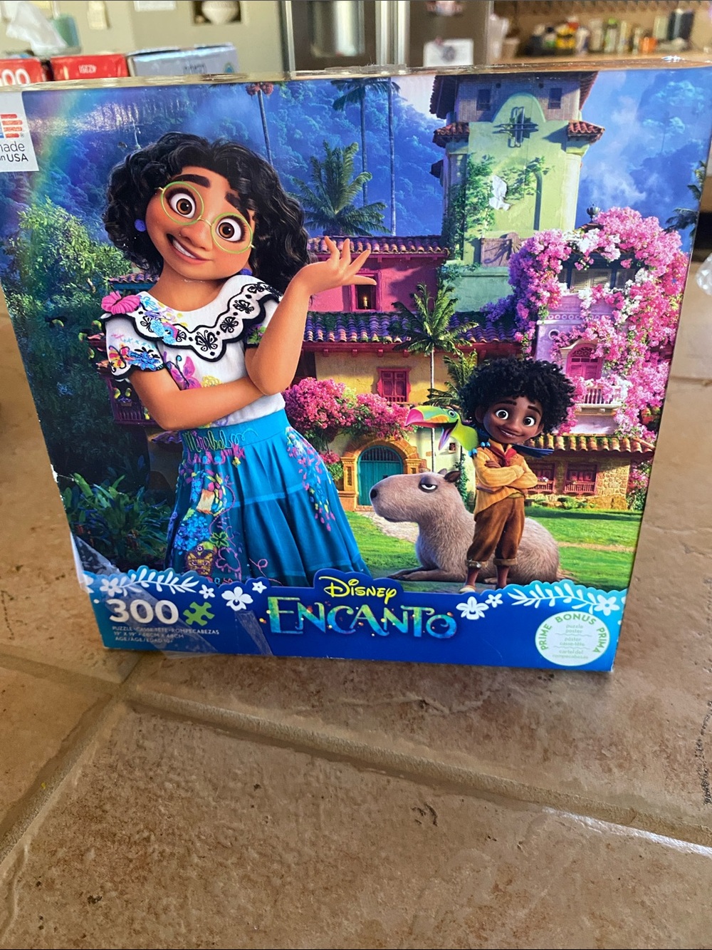 Disney Encanto Puzzle Box - Bright Blue, Green, Pink